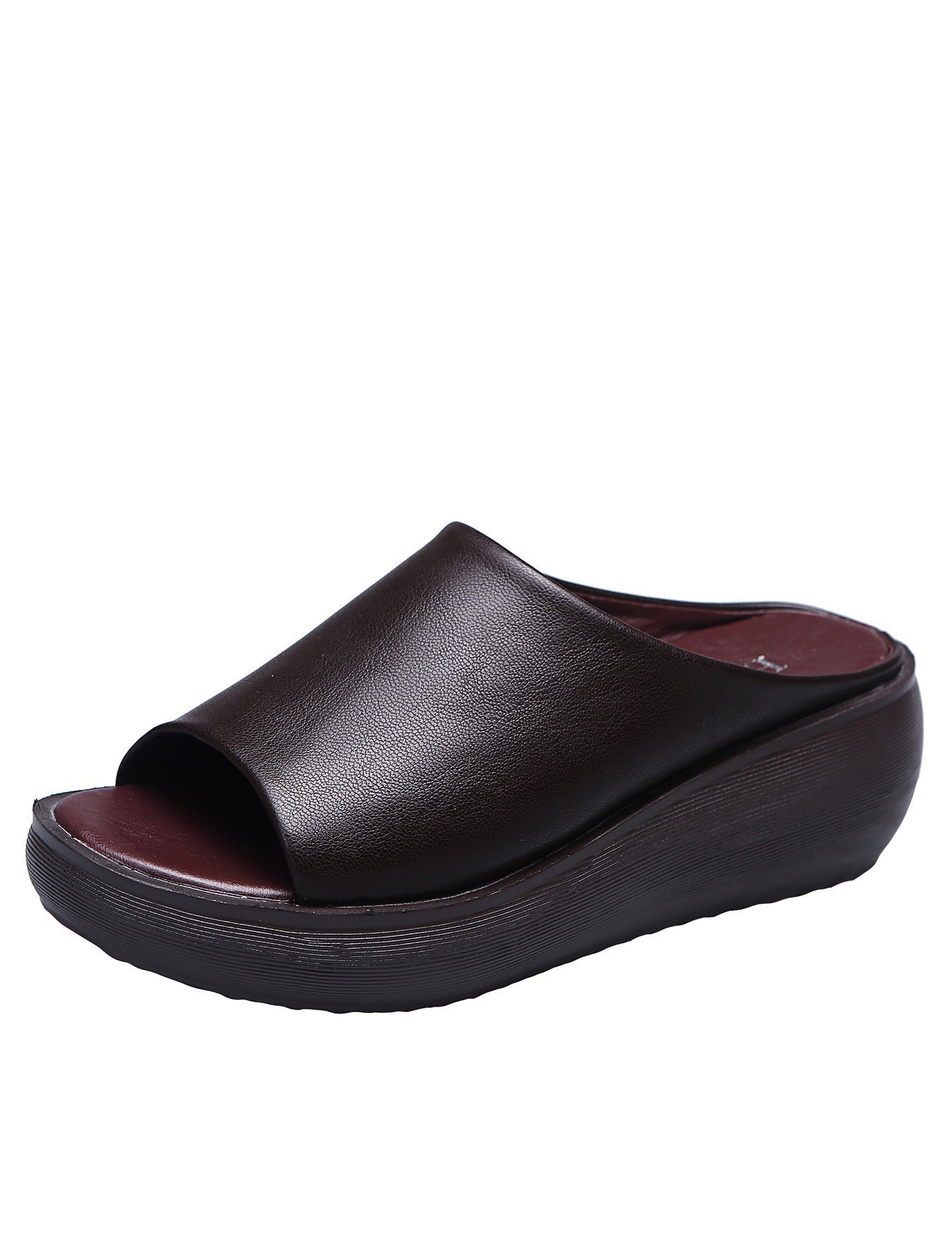 Sandalias plataforma abiertas para mujer - Clarissa