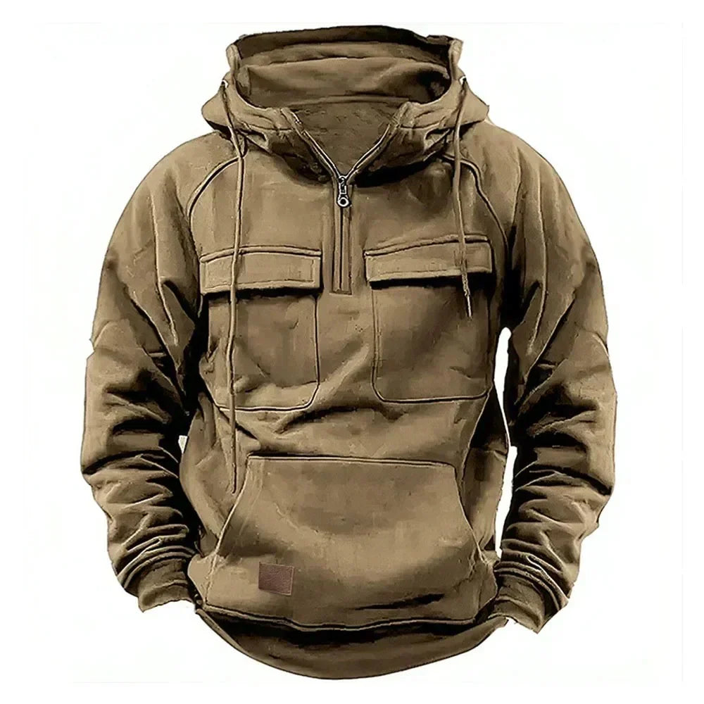 Kaiser - Cálida sudadera con media cremallera