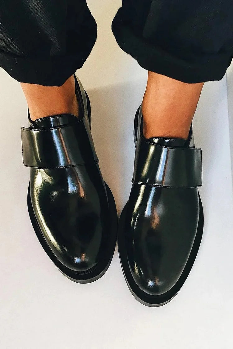 Mocasines mujer efecto charol diseño elegante - Sabine