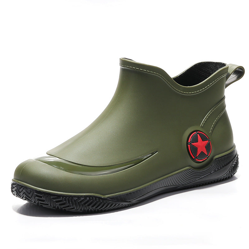 Botas de lluvia cortas para hombre impermeables - Rasmus