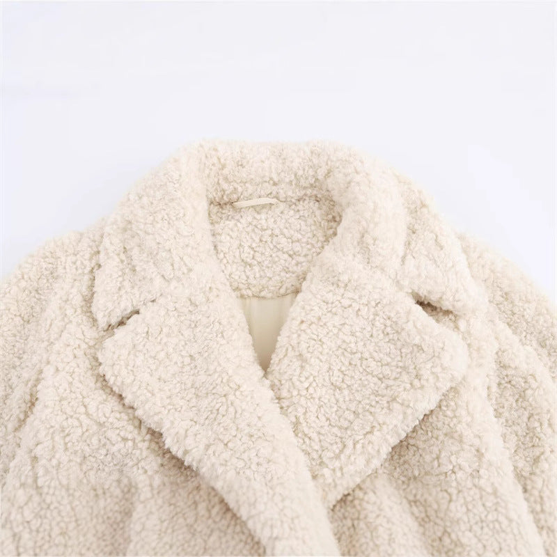 Abrigo teddy para mujer - Arwena