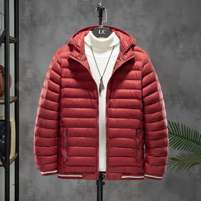 Chaqueta ligera para hombre con capucha - James