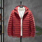 Chaqueta ligera para hombre con capucha - James