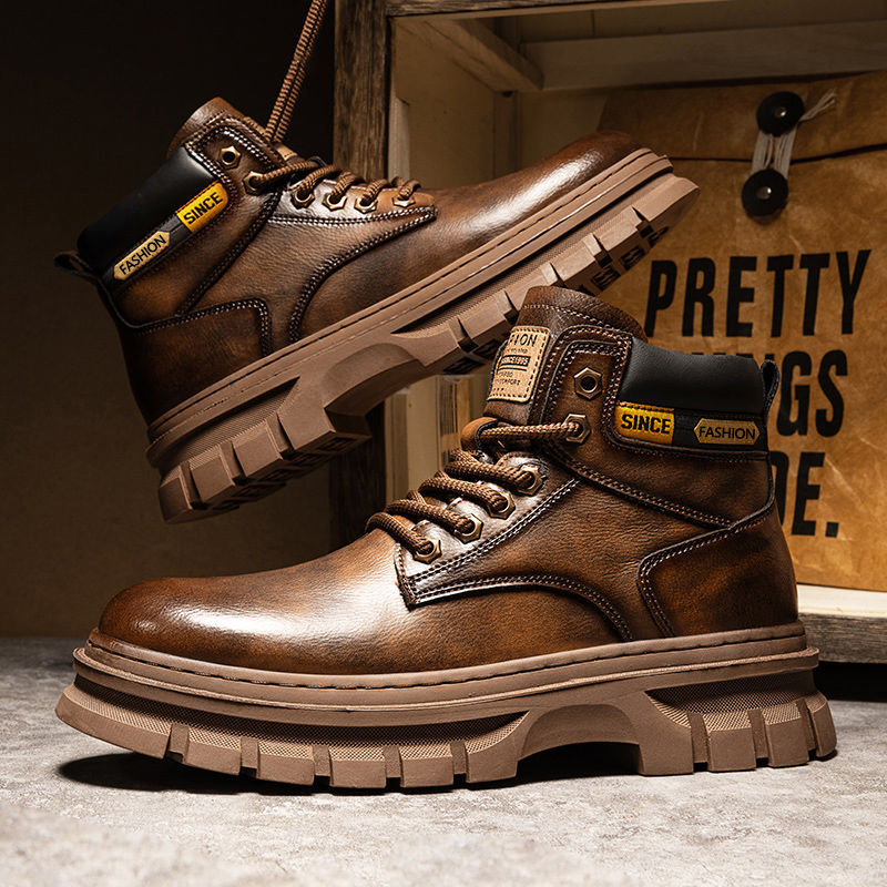 Botines de hombre de uso rudo con diseño robusto- Vemundr