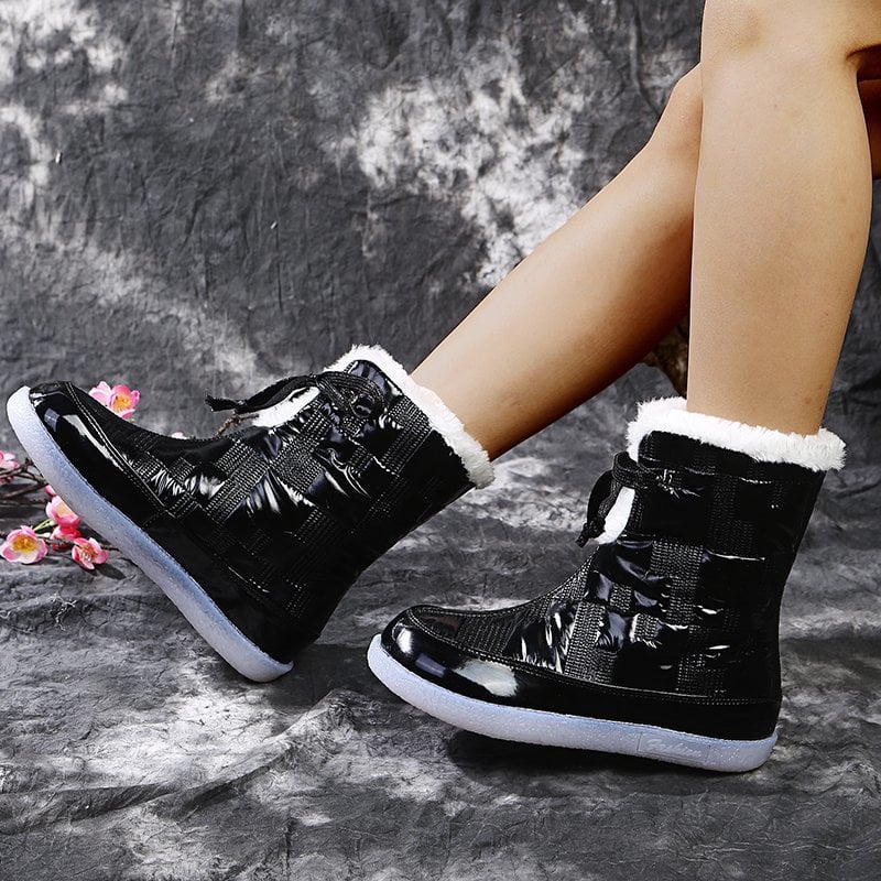 Botas para mujer efecto acolchado invierno - Yalinne