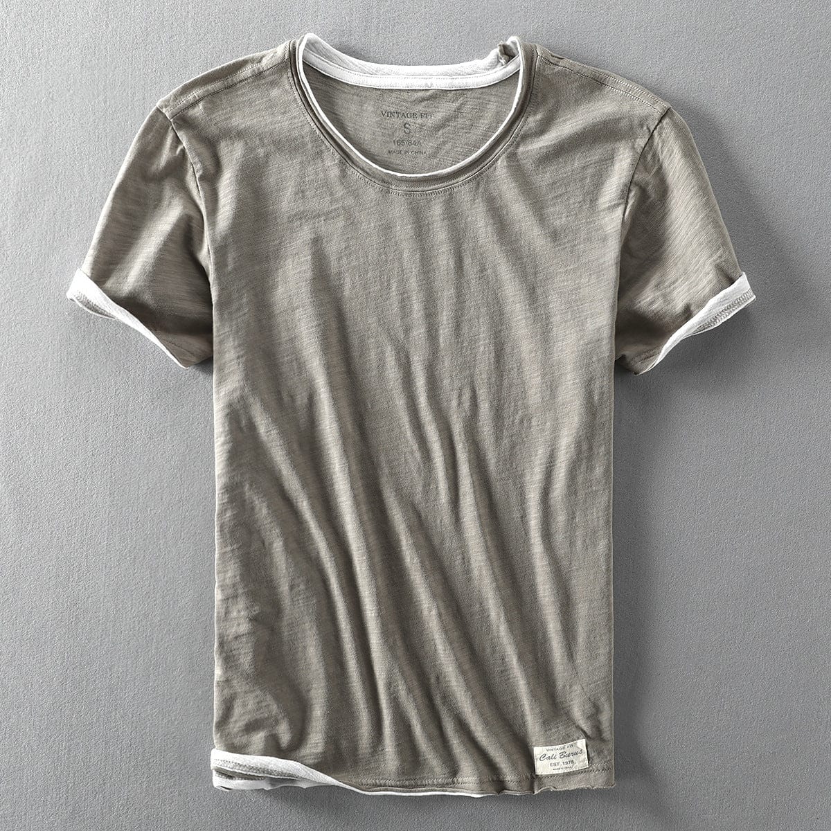 Camiseta ligera y suave para hombre - verano