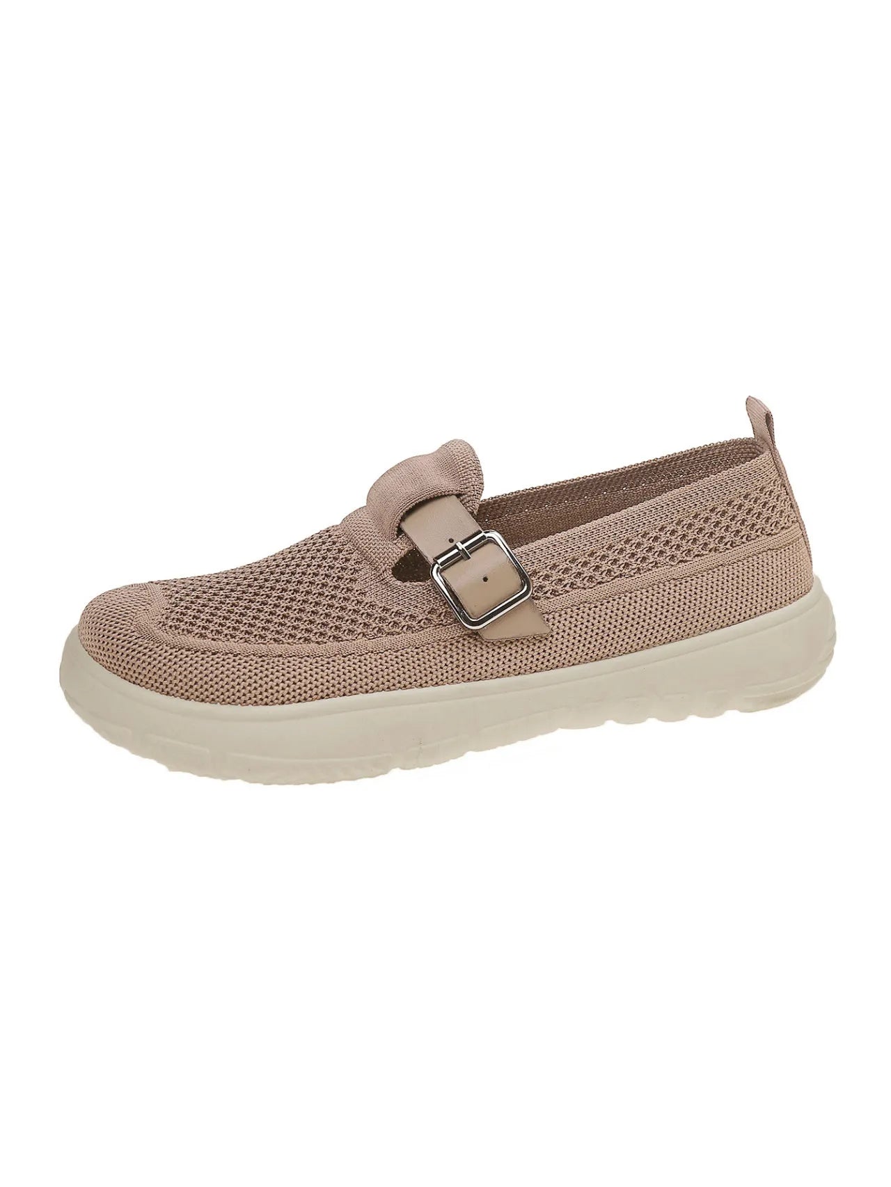 Mocasines de mujer transpirables con hebilla lateral y suela flexible - Élise