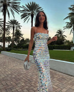 Ester - Vestido de noche brillante