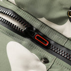 Parka acolchada hombre estampado camuflaje larga térmica capucha pelo invierno - Leonard