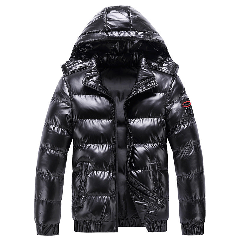 Parka hombre aislamiento térmico satinada capucha desmontable puños elásticos - Keiran