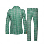 Traje elegante para hombre cruzado de ajuste slim - Oriven