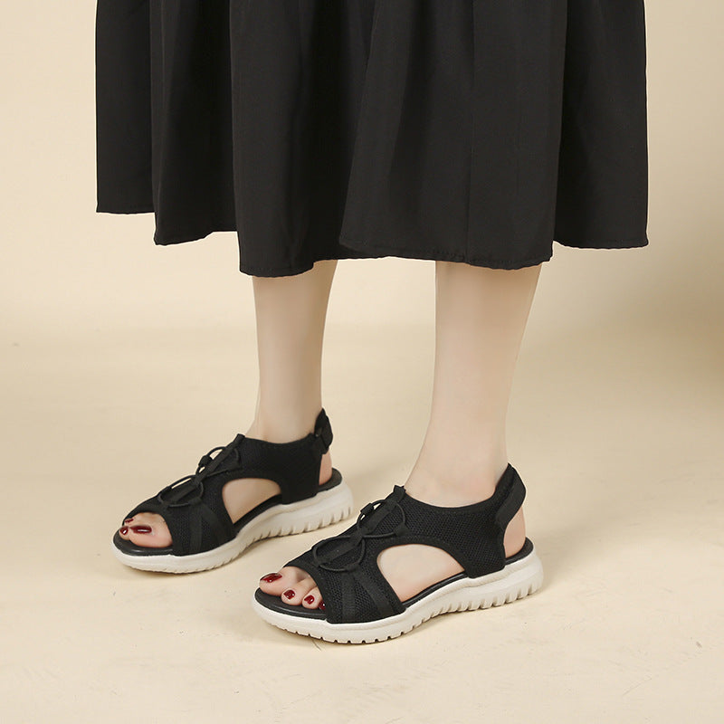 Sandalias ortopédicas con doble tira ajustable y plantilla ergonómica - Sarel