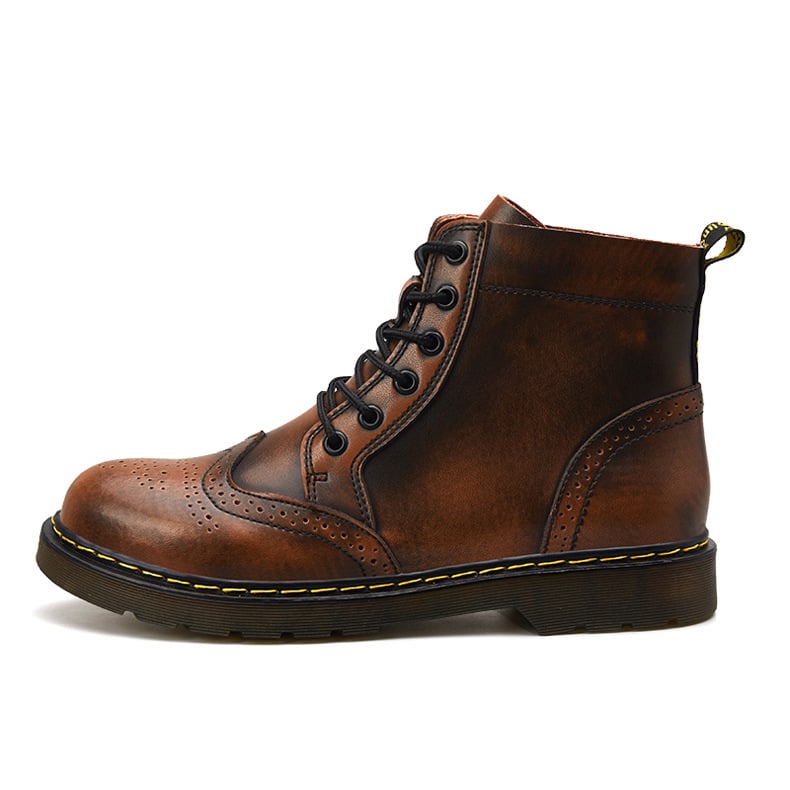 Botas para hombre de caña media estilo contemporáneo - Jadrik