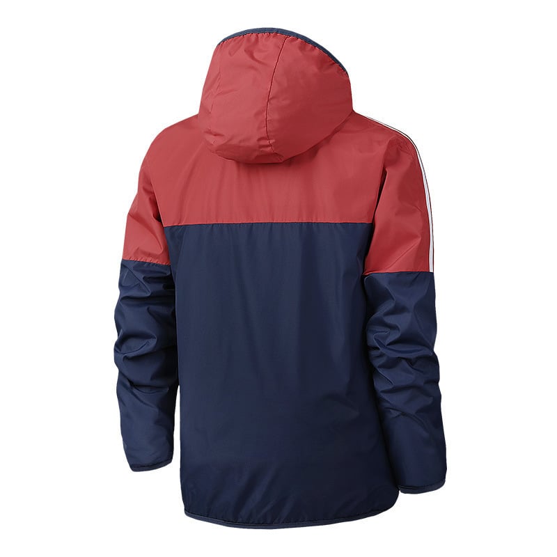 Chaqueta ligera para hombre con capucha y cierre de cremallera - Virex