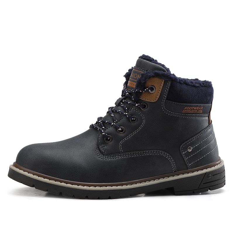 Botas de invierno para hombre con forro térmico y suela robusta - Karsen