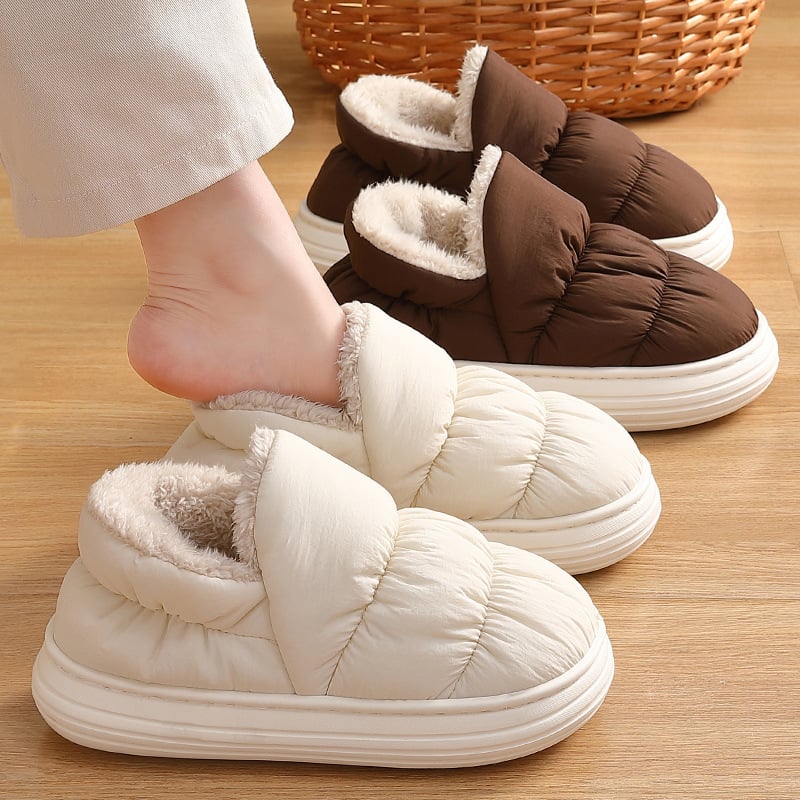 Pantuflas para mujer efecto acolchado - Nayela