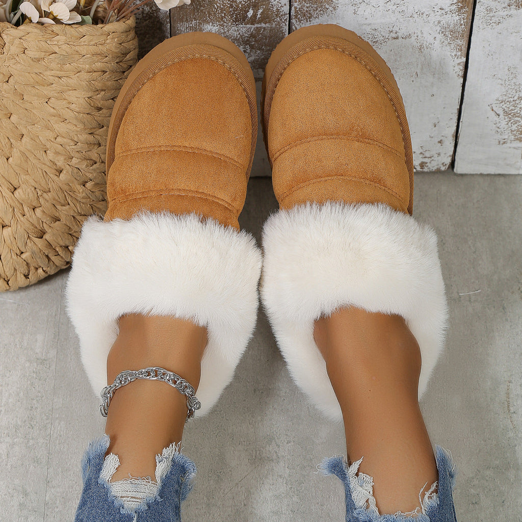 Pantuflas para mujer efecto suave invernal - Marenne