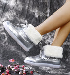 Botas para mujer efecto acolchado invierno - Yalinne