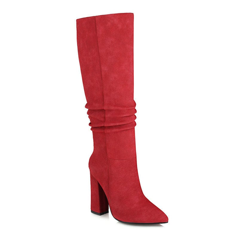 Botas altas para mujer tacón grueso - Torhild