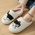 Pantuflas para mujer efecto algodón suave - Ismene