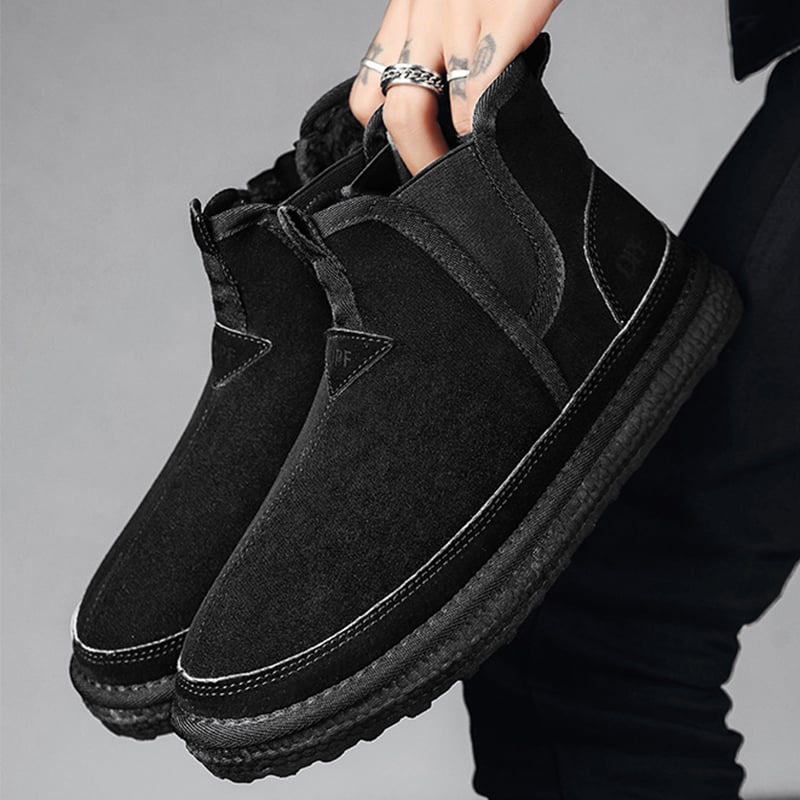 Botines para hombre estilo casual con interior afelpado - Vaelor