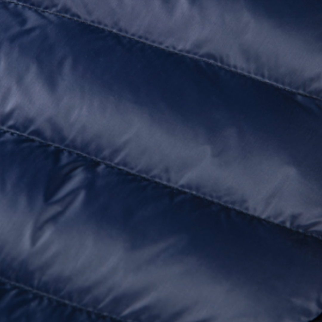 Chaqueta invierno acolchada hombre plumón ganso impermeable capucha ajuste favorecedor - Jaxton
