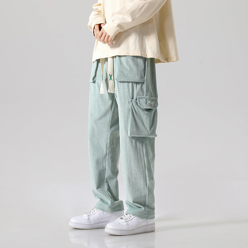 Pantalones cargo de pana para hombre - Erlend