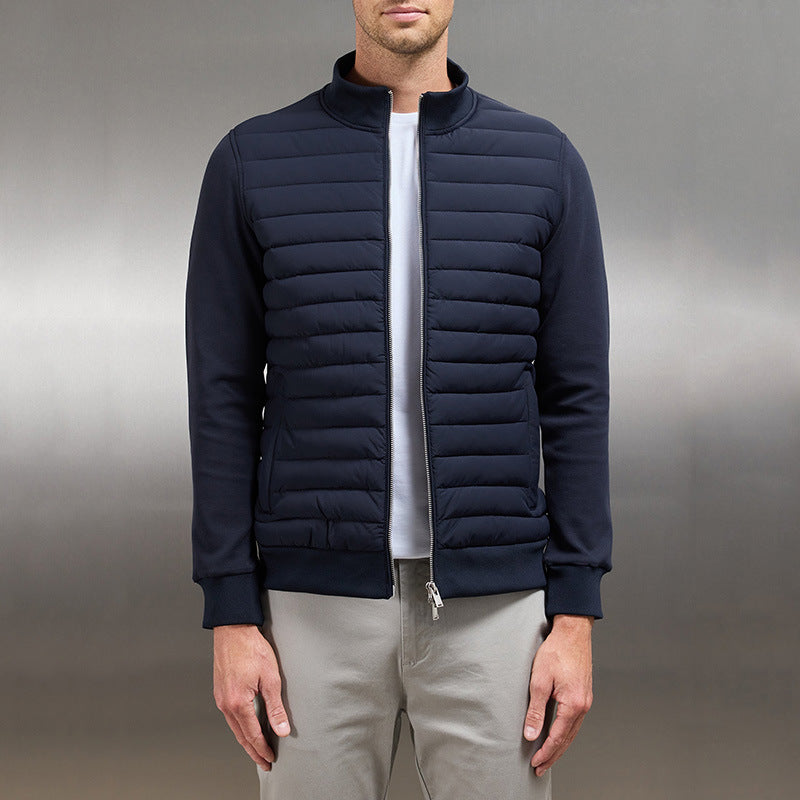 Chaqueta acolchada hombre ligera térmica corte recto urbana invierno - Virgilio