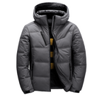 Chaqueta acolchada hombre capucha diseño urbano deportivo corte dinámico - Narel