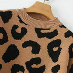 Suéter para mujer efecto estampado animal - Arlisse