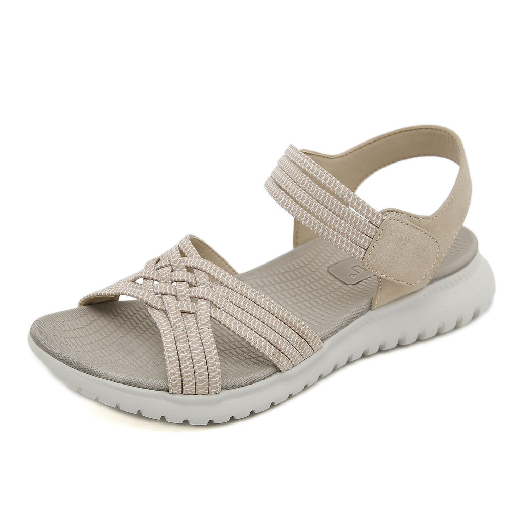 Sandalias ortopédicas de mujer con tiras elásticas para caminar - Valery