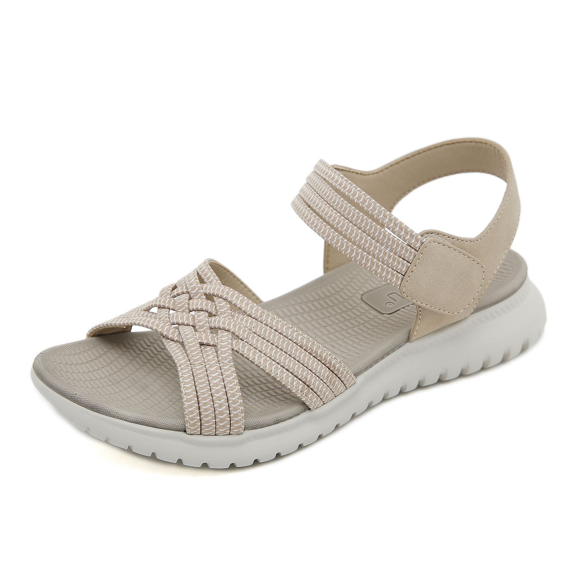 Sandalias ortopédicas de mujer con tiras elásticas para caminar - Valery