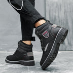 Botas casuales para hombre con forro calido y cordones - Lautaro