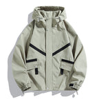 Chaqueta deportiva para hombre con capucha y bolsillos frontales - Adrien