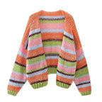Cardigan de punto para mujer escote en V - Seldra