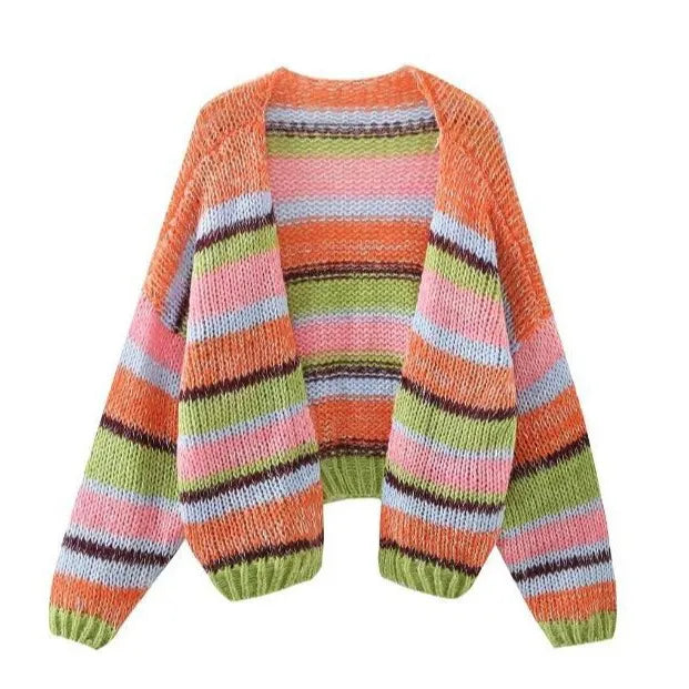 Cardigan de punto para mujer escote en V - Seldra