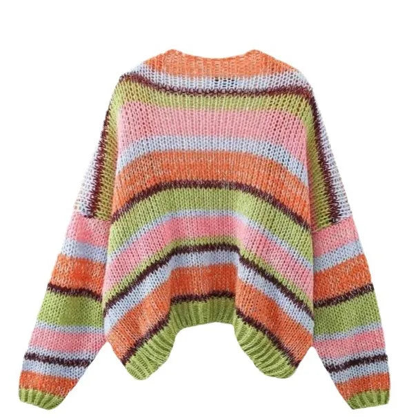 Cardigan de punto para mujer escote en V - Seldra