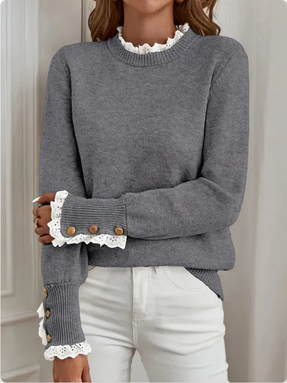 Suéter para mujer estilo tejido - Yllena