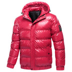 Parka hombre aislamiento térmico satinada capucha desmontable puños elásticos - Keiran