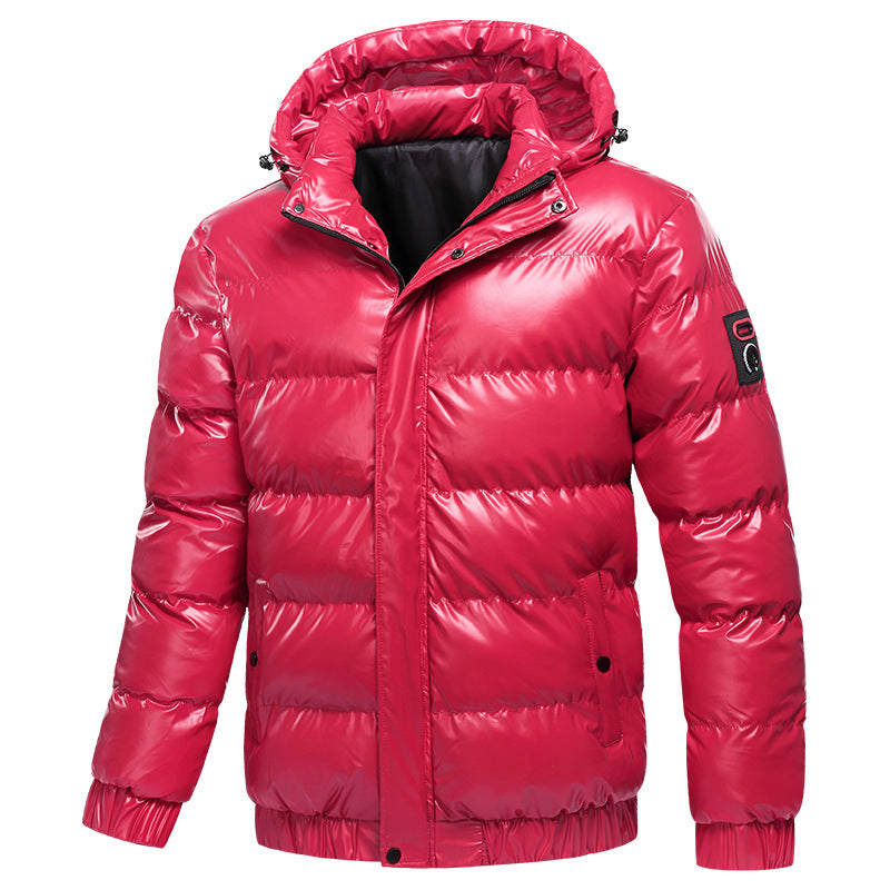 Parka hombre aislamiento térmico satinada capucha desmontable puños elásticos - Keiran