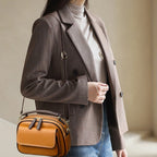 Bolso bandolera mujer piel sintética estructura compacta - Mireille