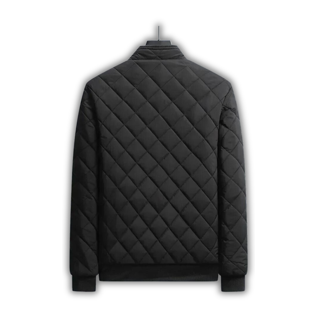 Chaqueta acolchada hombre forro polar cálida moderna confortable elegante - Aurel