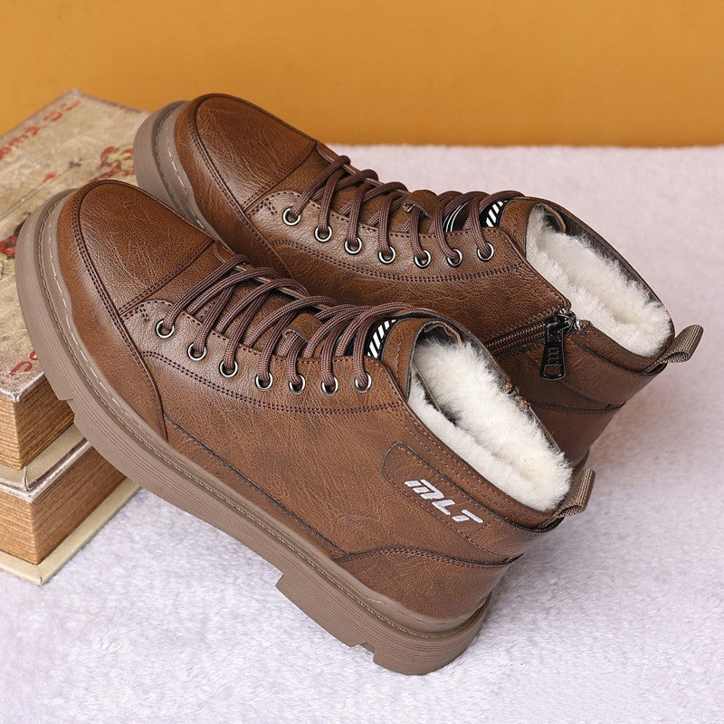 Botas de caña media para hombre estilo vintage - Brevik