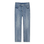 Pantalones vaqueros rectos de lavado claro para hombre - Stellan