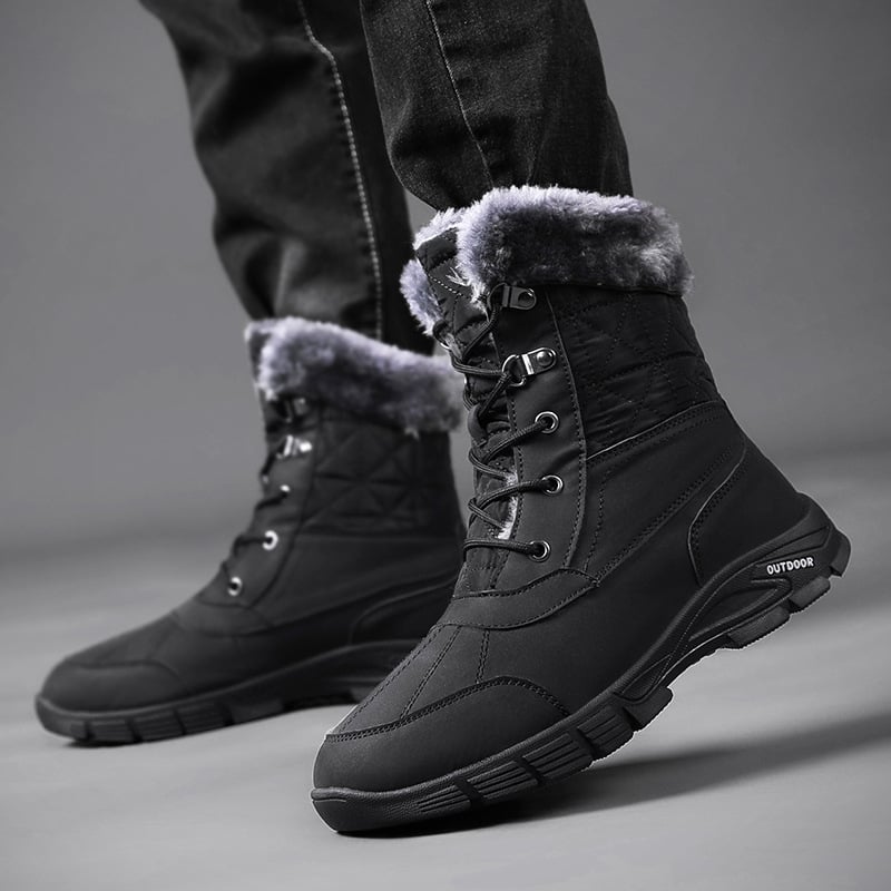 Botas de invierno para hombre con interior afelpado - Ruvano