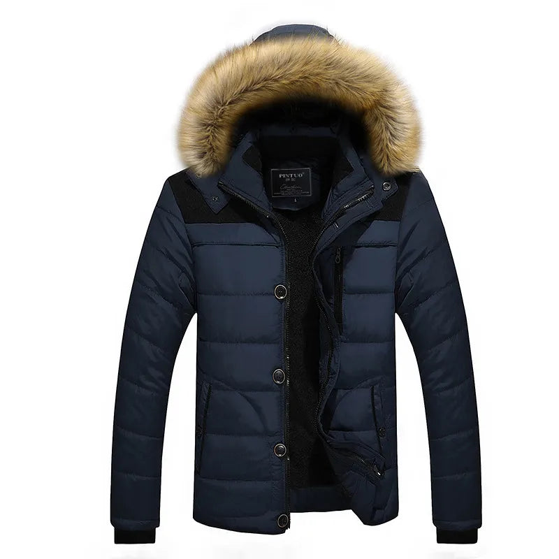 Cazadora acolchada capucha pelo sintético cuello alto estilo urbano - Aldren