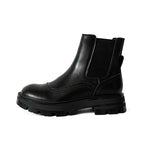 Botines para mujer efecto piel con elástico lateral - Gamblin