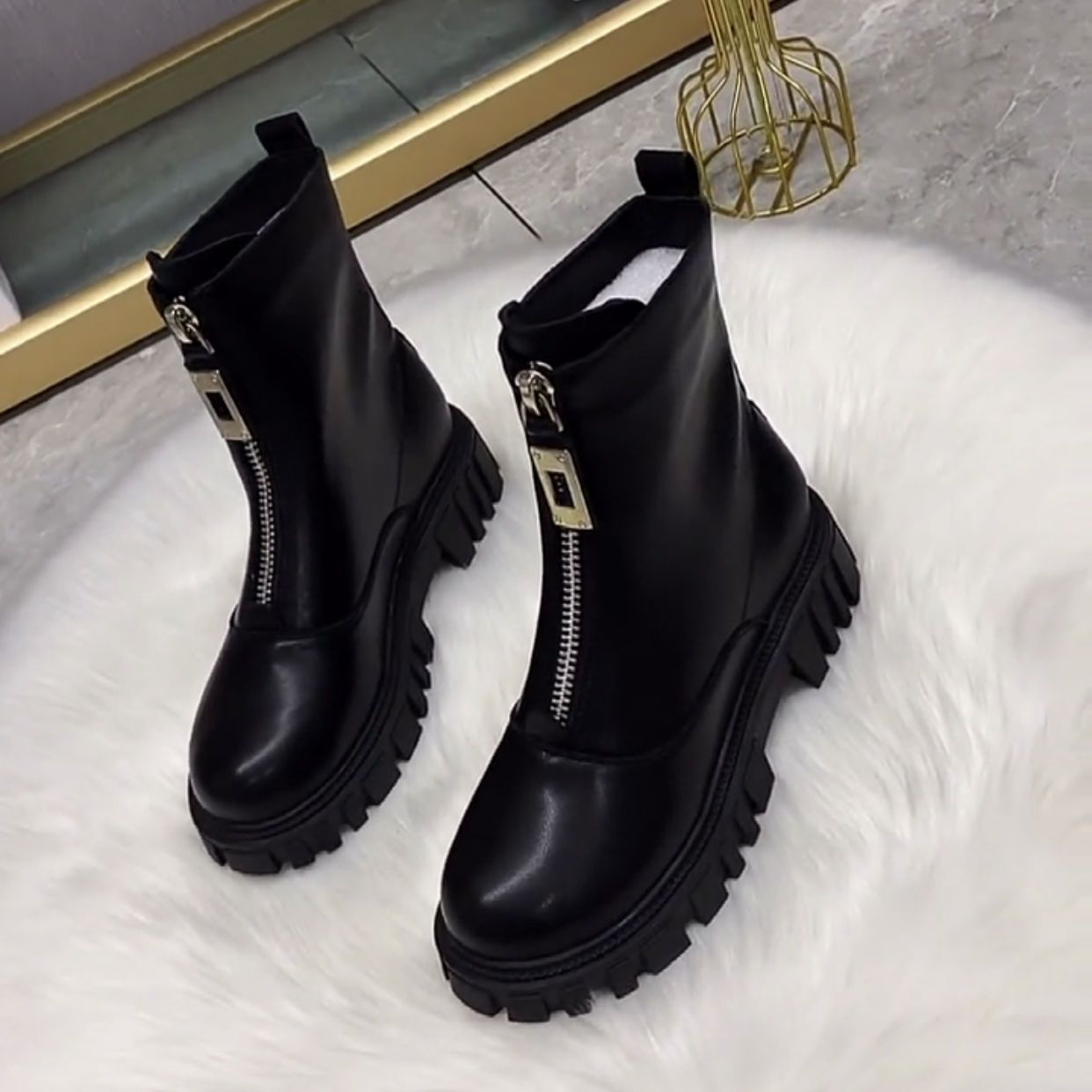 Botas de caña media para mujer robustas - Ragnhild