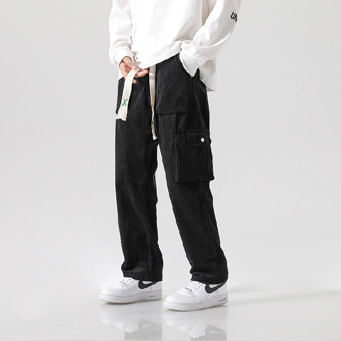 Pantalones cargo de pana para hombre - Erlend