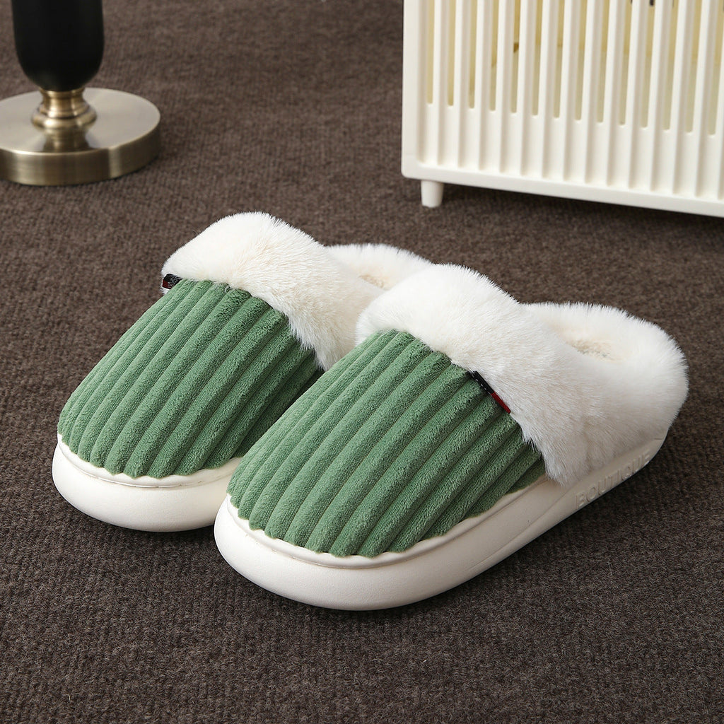 Pantuflas para mujer efecto aterciopelado - Solmere